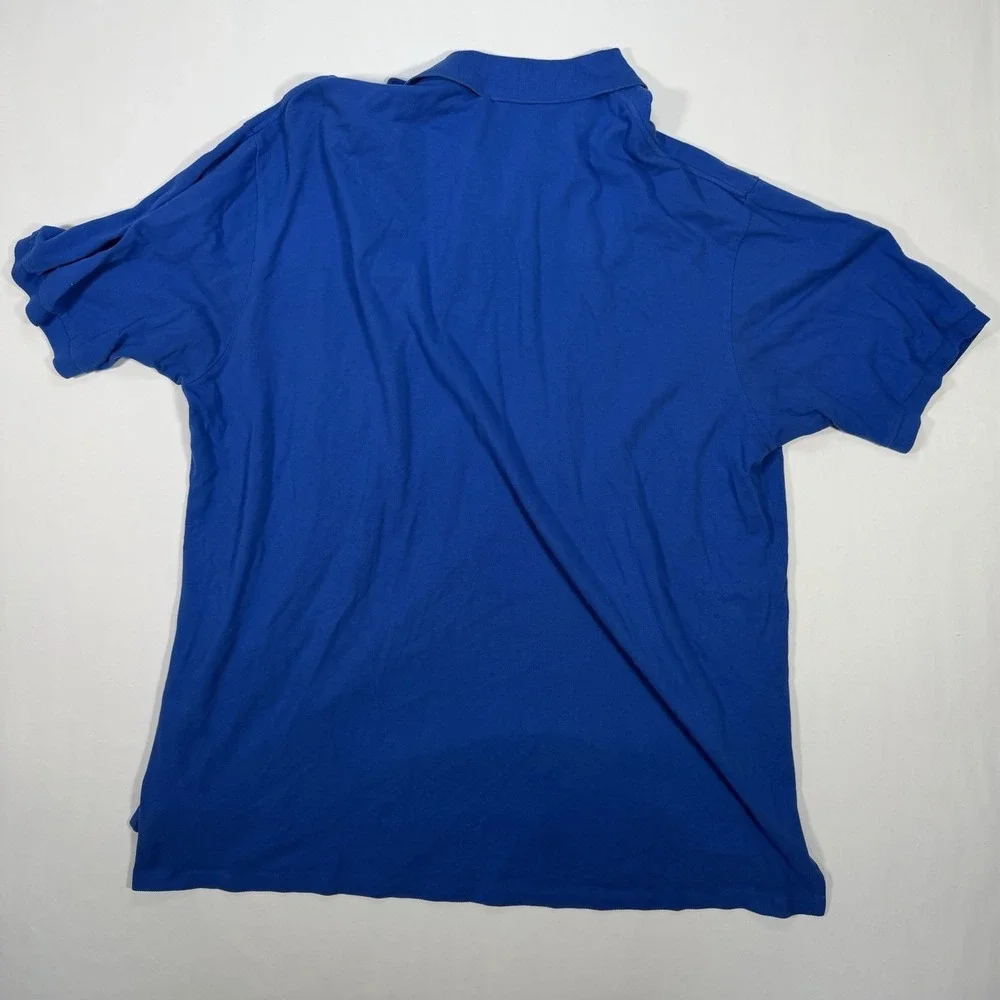 Polo Ralph Lauren Polo Shirt Men's 3XLT Blue Short Sleeve Pony Big Tall Cotton
